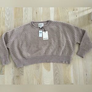 Industry Republic Crop Sweater NWT!